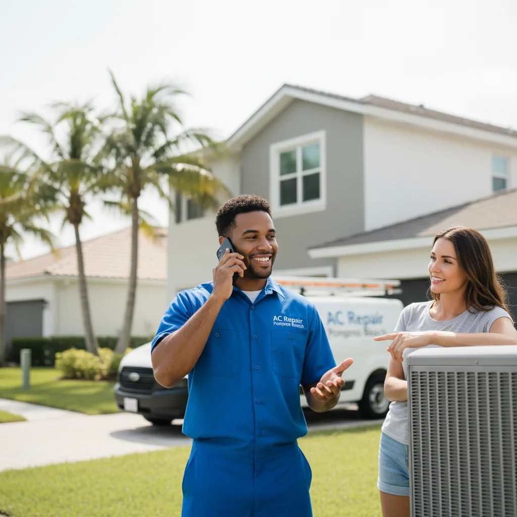 AC Repair Pompano Beach customer support in Mercer
